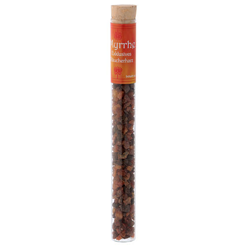 Mirra-scented incense in tube 25 gr 1