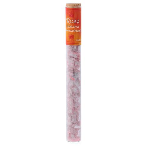 Rosa-scented incense in tube 25 gr 1