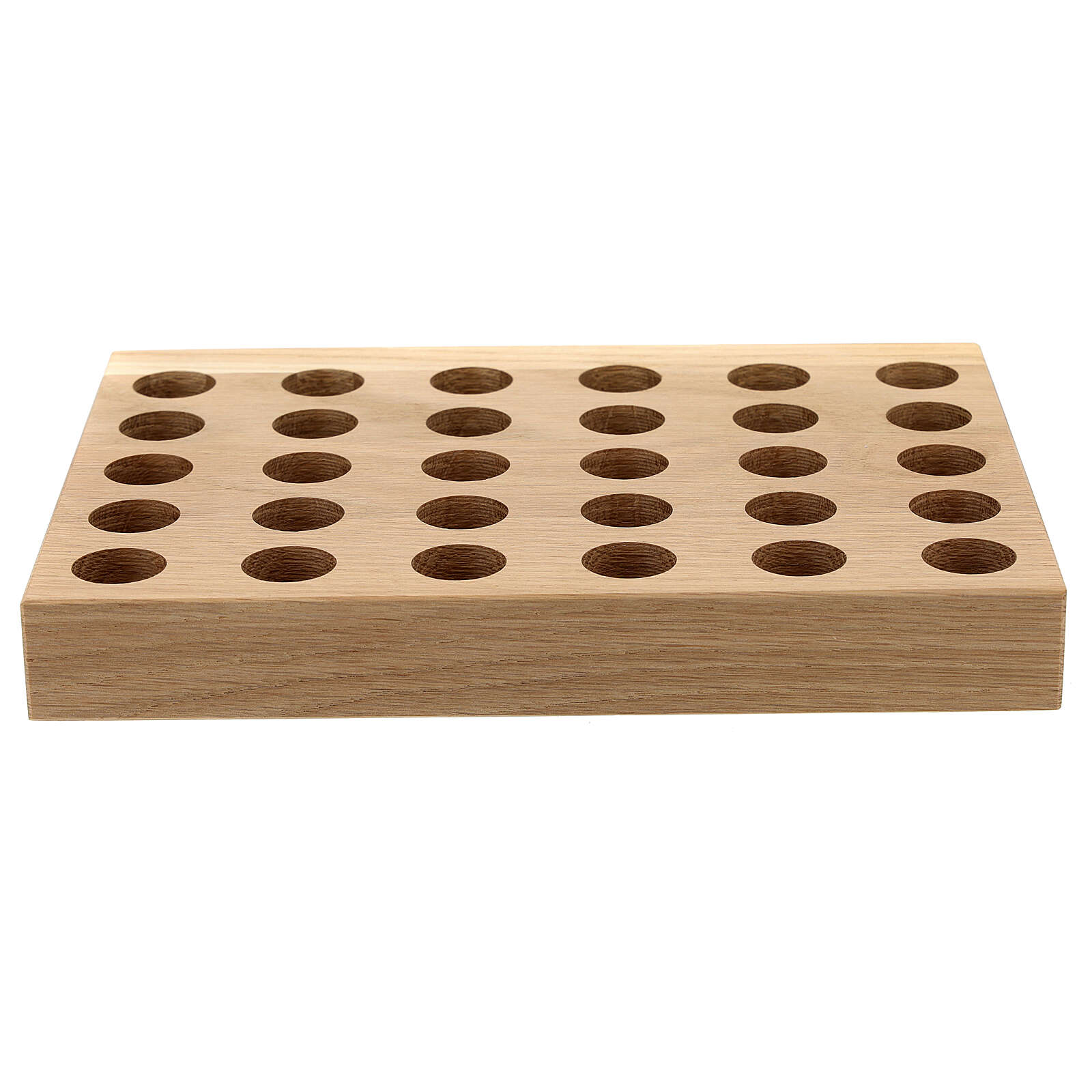 Incense display rack for tubes in oak wood 0.8x9x7.5 in online sales on