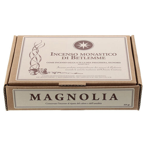 Incenso Magnolia Monaci di Betlemme 225 gr  2