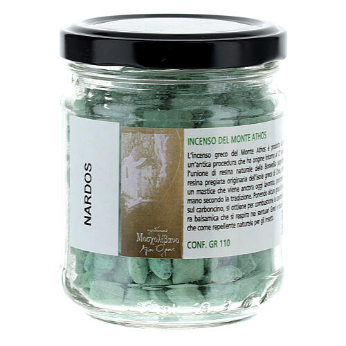 Greek incense Nard 110 gr green Mount Athos 2