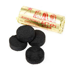 Charbons pour encens: Pastilles de charbon diamètre 3.5 cm