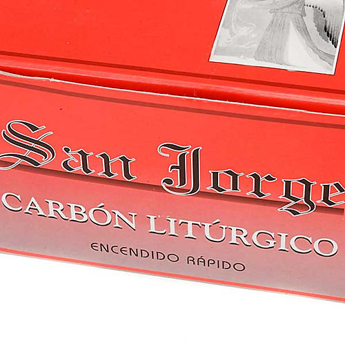 Rauchfasskohlen San Jorge, Konfektion zu 100 Stück, Ø 3,3 cm 3