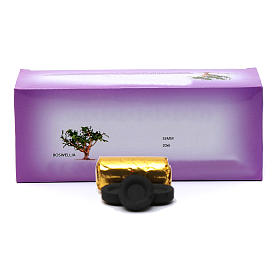 Charbons pour encens: Charbons à encens grecs diam. 3,3 cm - 120 pcs - 50 min