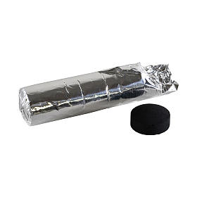 Carboncini per incensi: Carboncini bruciaincenso 4 cm 100 pastiglie