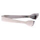 Charcoal tongs of silver-plated brass s2