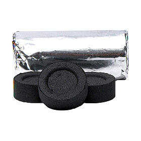 Incense charcoals 33 mm packaging of 100