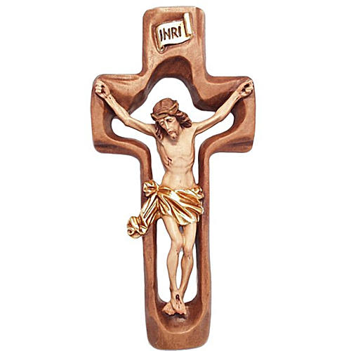 Crucifix on stylised cross 1