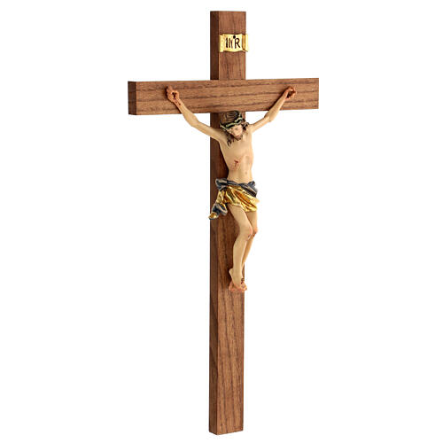 Bemaltes Kruzifix - gerades Kreuz 5