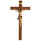 Painted crucifix straight cross s1