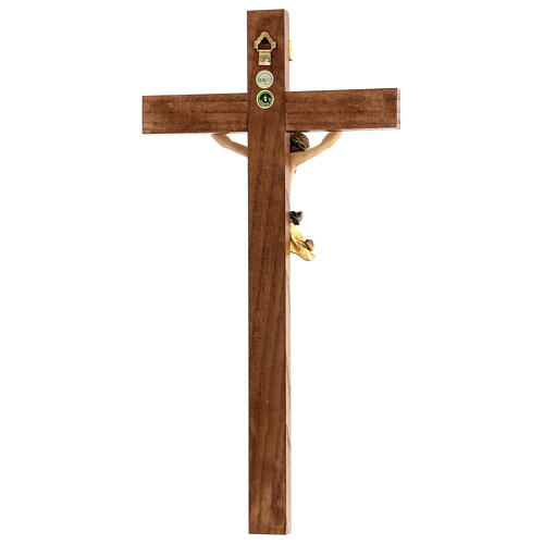 Krzyż prosty krucyfiks pomalowany 6