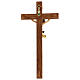 Krzyż prosty krucyfiks pomalowany s6
