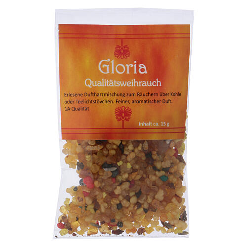 Gloria Weihrauch-Probepackung mit aromatischem Duft, 15 gr 1