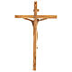 Crucifix, bois d'olivier Terre Sainte s3
