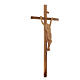 Crucifix, bois d'olivier Terre Sainte, taille moyenne s3