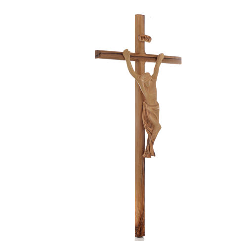 Crucifixo em oliveira Terra Santa médio 3
