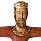 Christ Priest and King in wood 59cm s2
