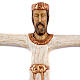 Cristo Sacerdote madera blanca s2