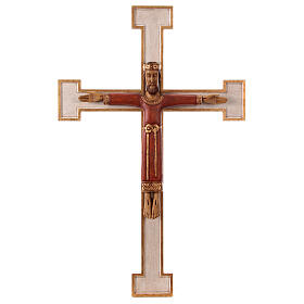 Cristo Sacerdote madera cruz mural