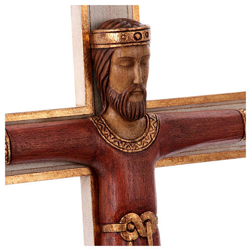 Chrystus Kapłan krzyż drewniany ścienny 13