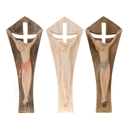 Crucifix en bois d'olivier,30cm 1