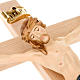 Crucifixo cruz recta túnica azul escuro e ouro s2