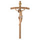 Curved cross crucifix s1