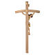 Curved cross crucifix s4