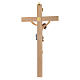 Crucifix croix droite Corps de Christ veste bleue s4