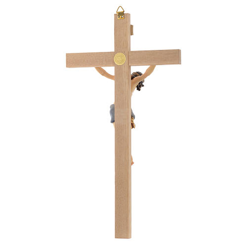 Crucifixo túnica azul escuro cruz recta 4