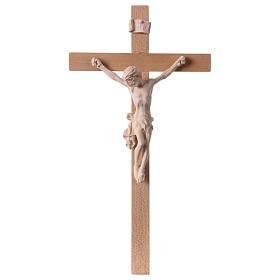 Crucifix Body of Christ in natural wood