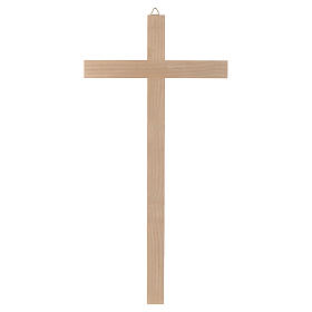Croix en bois naturel