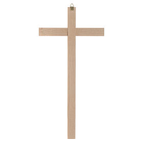 Croix en bois naturel