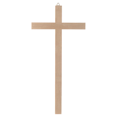 Prosty krzyż drewniany 1