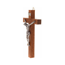 Crucifijo de madera recto 12 x 7 cm