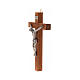 Crucifixo madeira recta 12x7 cm s2
