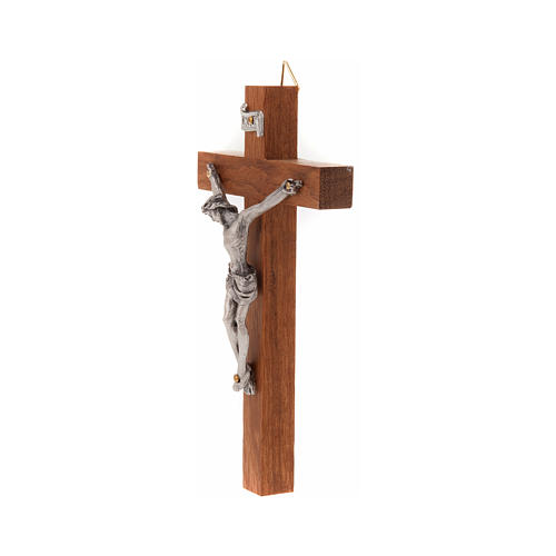 Wooden crucifix, straight 12x7 cm 2