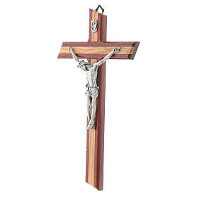 Crucifixo padauk e oliveira
