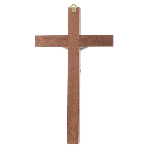 Kruzifix Holz schlau 4