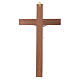 Crucifix en bois étroit s4