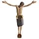 Body of Christ san Damiano painted wood, Val Gardena s10
