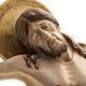 Cristo de madera pintado Cimabue Val Gardena s9