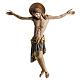 Cristo em madeira pintada Cimabue Val Gardena s1