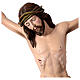 Cristo in legno dipinto Siena Val Gardena s3
