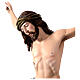 Cristo in legno dipinto Siena Val Gardena s9