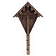 Country cross in spruce wood, Val Gardena s1