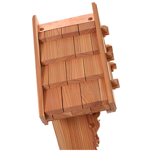 Croix de campagne en bois de mélèze 5