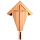 Croix de campagne bois de mélèze laqué s13