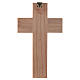 Kreuz mit heiliger Familie aus emaillierten Holz. s5
