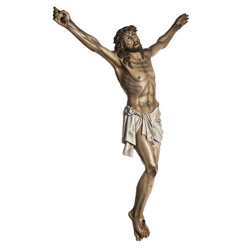 Corpo de Cristo morto pasta de madeira acab. antiquado 2